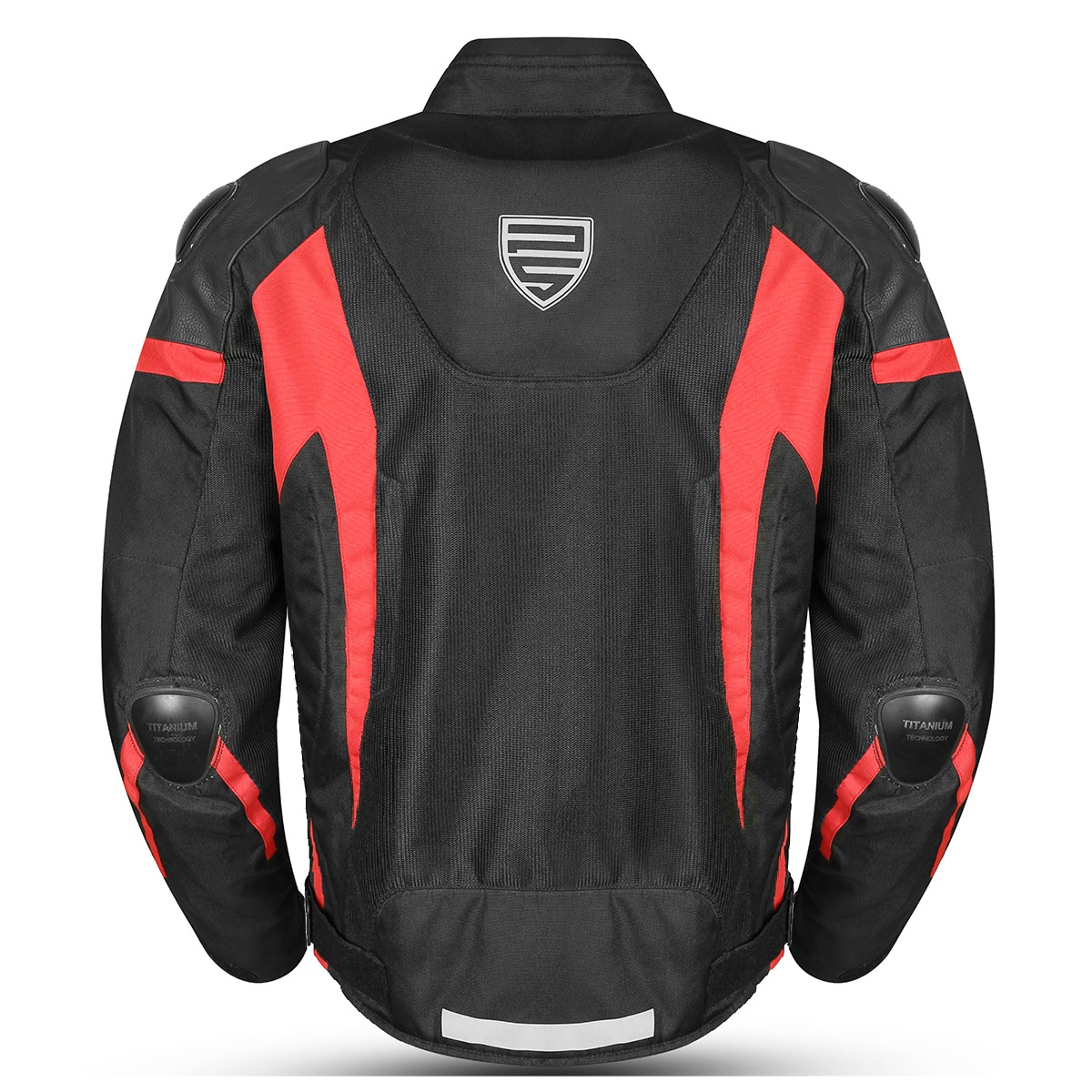 Prosev 195 Gp Knight Hörgüçlü Korumalı Motosiklet Montu (Kırmızı)